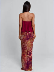DIORA MAXI DRESS CELINE
