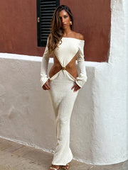 TOVA MAXI DRESS CREAM