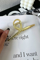 Saira Claw Clip - Matte Gold