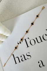 Oriana Bracelet - Gold / Black