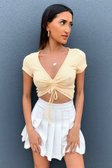 Hammer Crop - Yellow