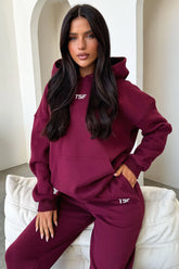 Kaztek Hoodie - Maroon
