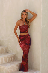 KARA STRAPLESS TOP TWILIGHT