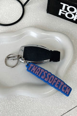 Rowan Keychain - Royalblue/Purple