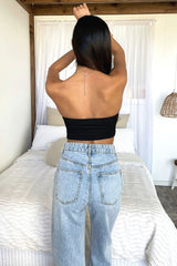 Mace Crop - Black