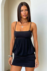 Kozma Mini Dress - Black