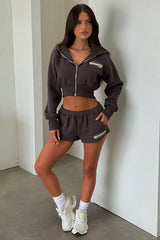 Series 10 Low Rise Shorts - Charcoal