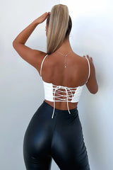Marko Lace Corset - White
