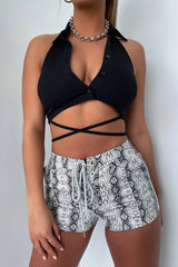 Inx Crop - Black