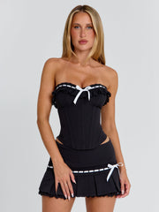 SAPHIA TOP BLACK