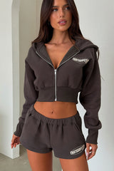 Series 10 Low Rise Shorts - Charcoal