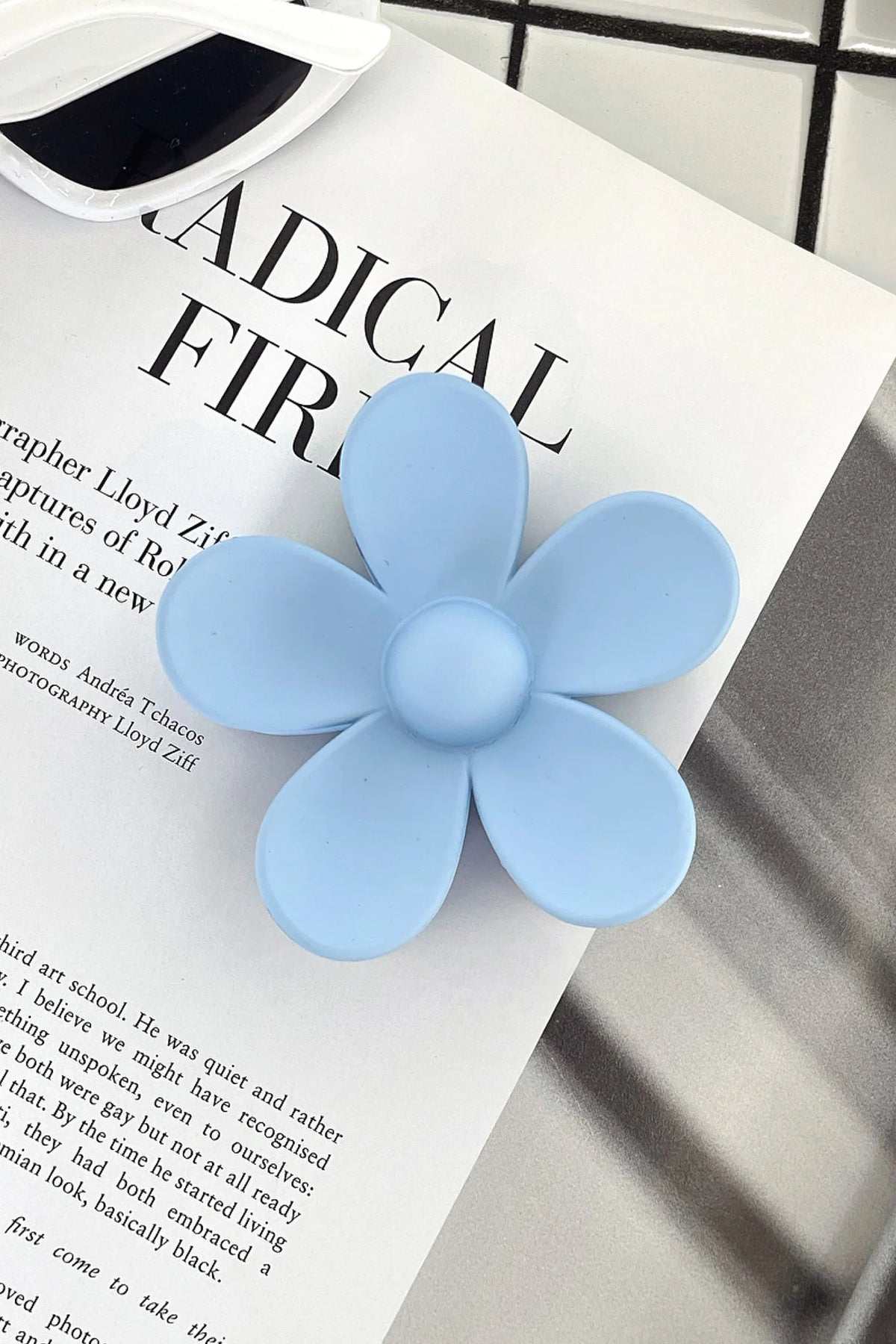Heidi Claw Clip - Blue