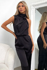 Santorini Jumpsuit - Black