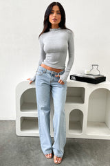 Kyah Top - Grey