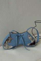 Raven Shoulder Bag - Blue Denim