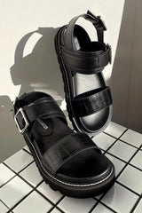 Ryder Chunky Sandals - Black
