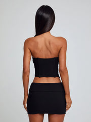 ELLIS MINI SKIRT BLACK