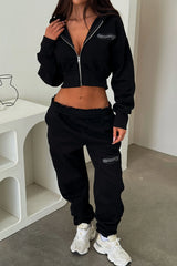 Series 10 Cropped Jacket - Black