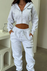 Series 10 Cropped Jacket - Grey
