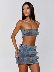 JACINTA TOP DENIM