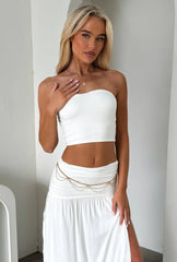 Rosalia Midi Skirt - White